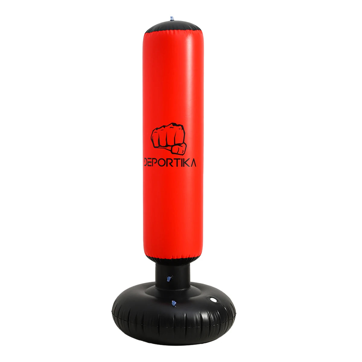 Inflatable Boxing Post, 63 Inch Stable Inflatable Boxing Bag, Vertical Sandbag Toy, Thickened Boxing Post