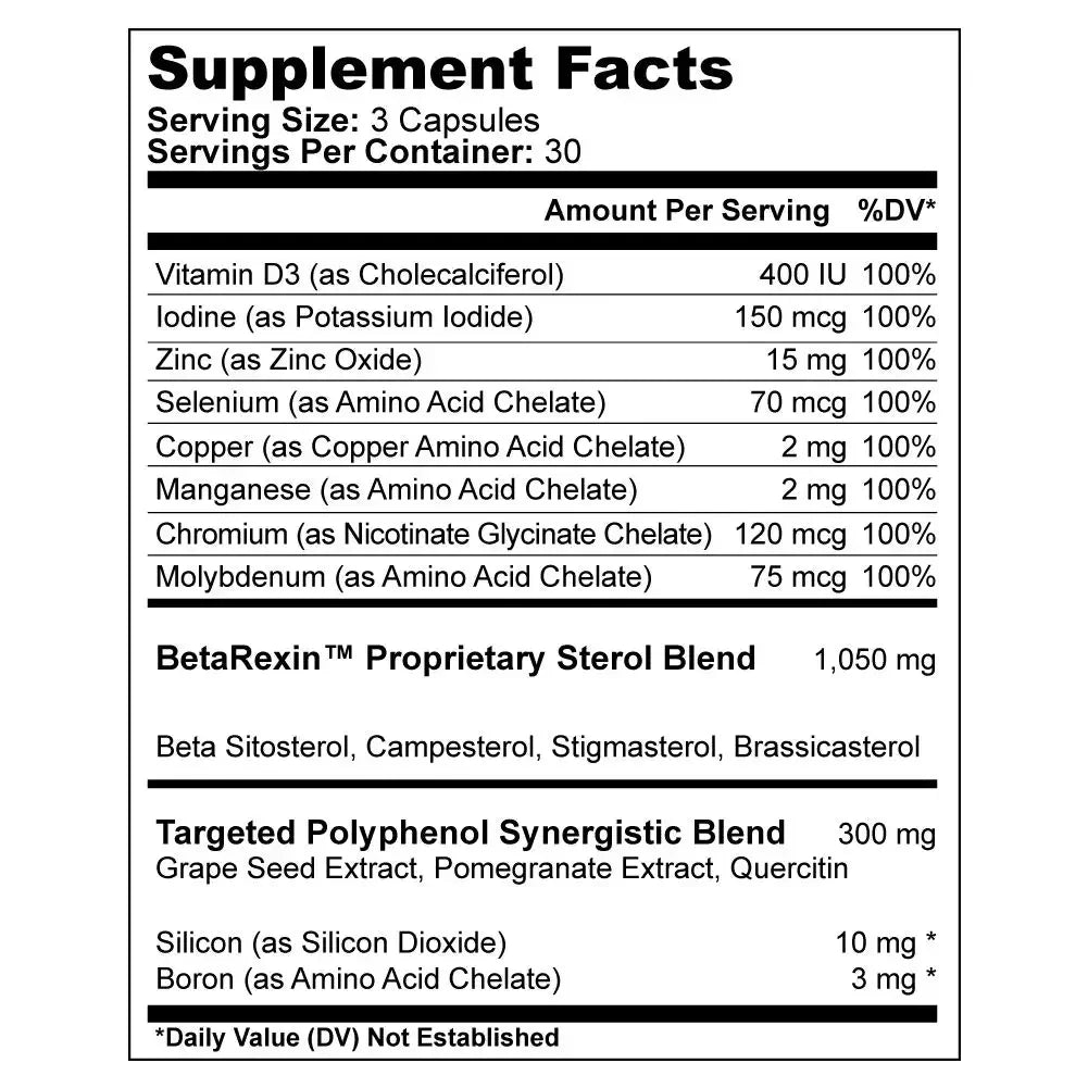 Prostate Supplement-Featured on Larry King Investigative TV Show - Over 1 Million Sold -End Nighttime Bathroom Trips 60 capsules