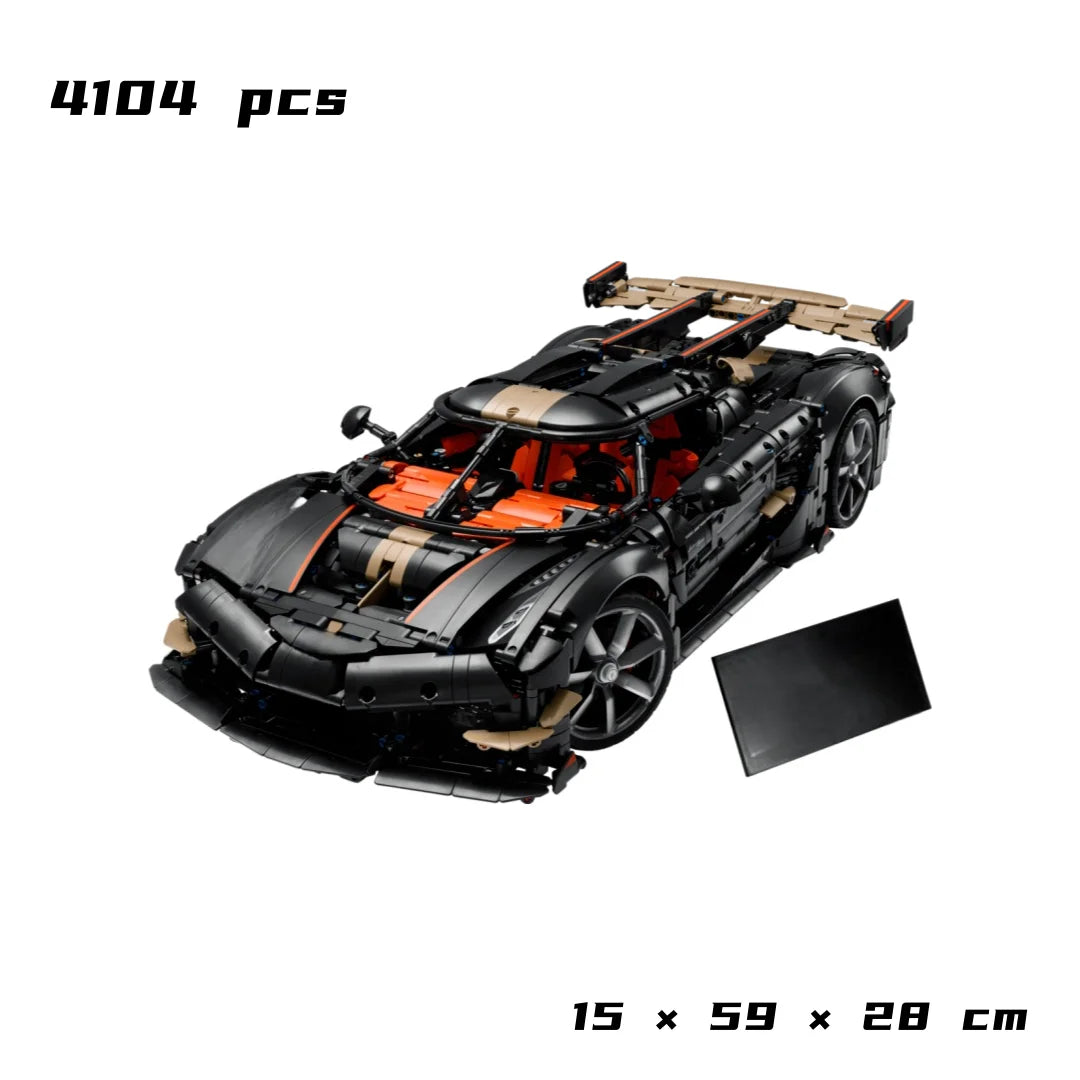 Model V8 Racing Car Supercar Hypercar Toys Adults Gift Technical Vehicles Bricks Building Blocks Cheapest 4104pcs for Home Decor