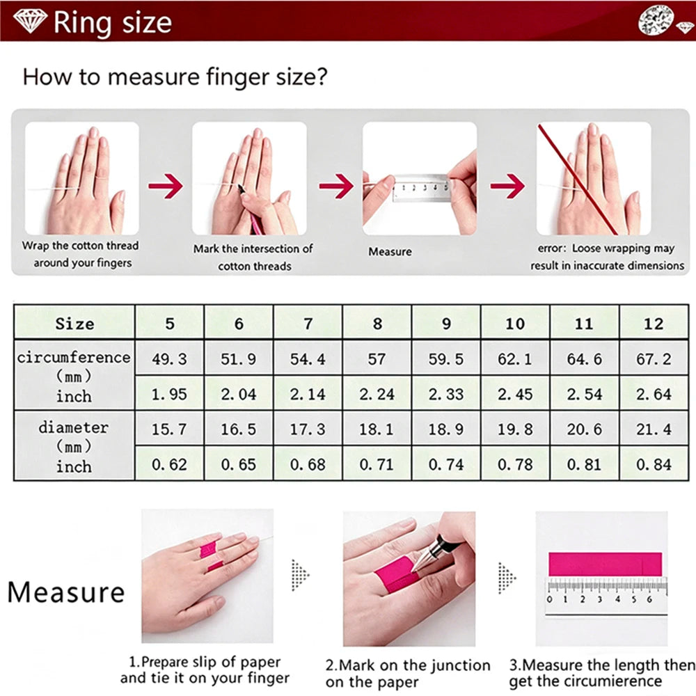 Black Silicone Crown Wedding Ring Set Pear Cut Zircon 3pcs Stackable Engagement Band for Women Bridal Gift Jewelry