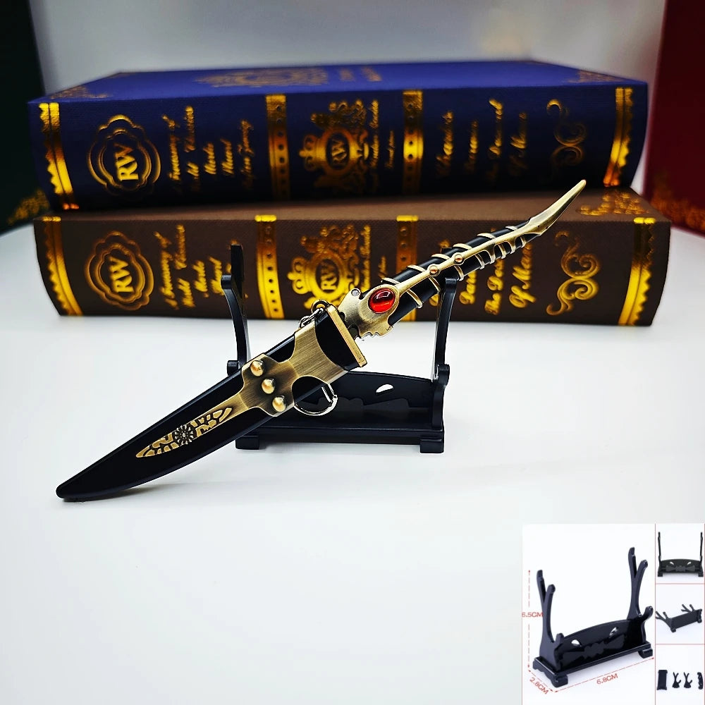 18cm Game Peripherals Valyrian Steel Daggers of Thrones Metal Swords Craft Model Toy Keychain Ornaments Display Collection Gift