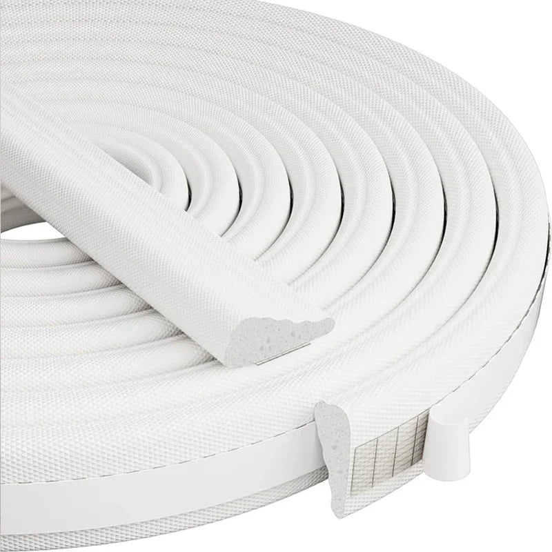 Self adhesive Reduce Noise Wedge Weather Strip Sealing Strips anti-collision foam insulation striping Door Gap Filler Blocker