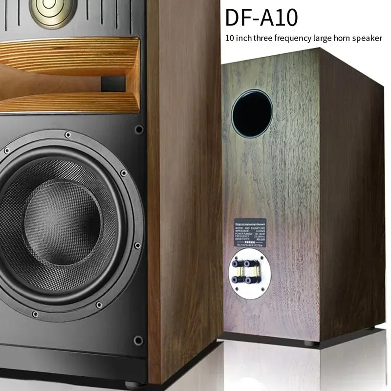 A pairCustom Styles-Xmsj-DF-A10 HIFI Speaker Bookshelf Speaker Wooden Case Passive None-Battery Lossless