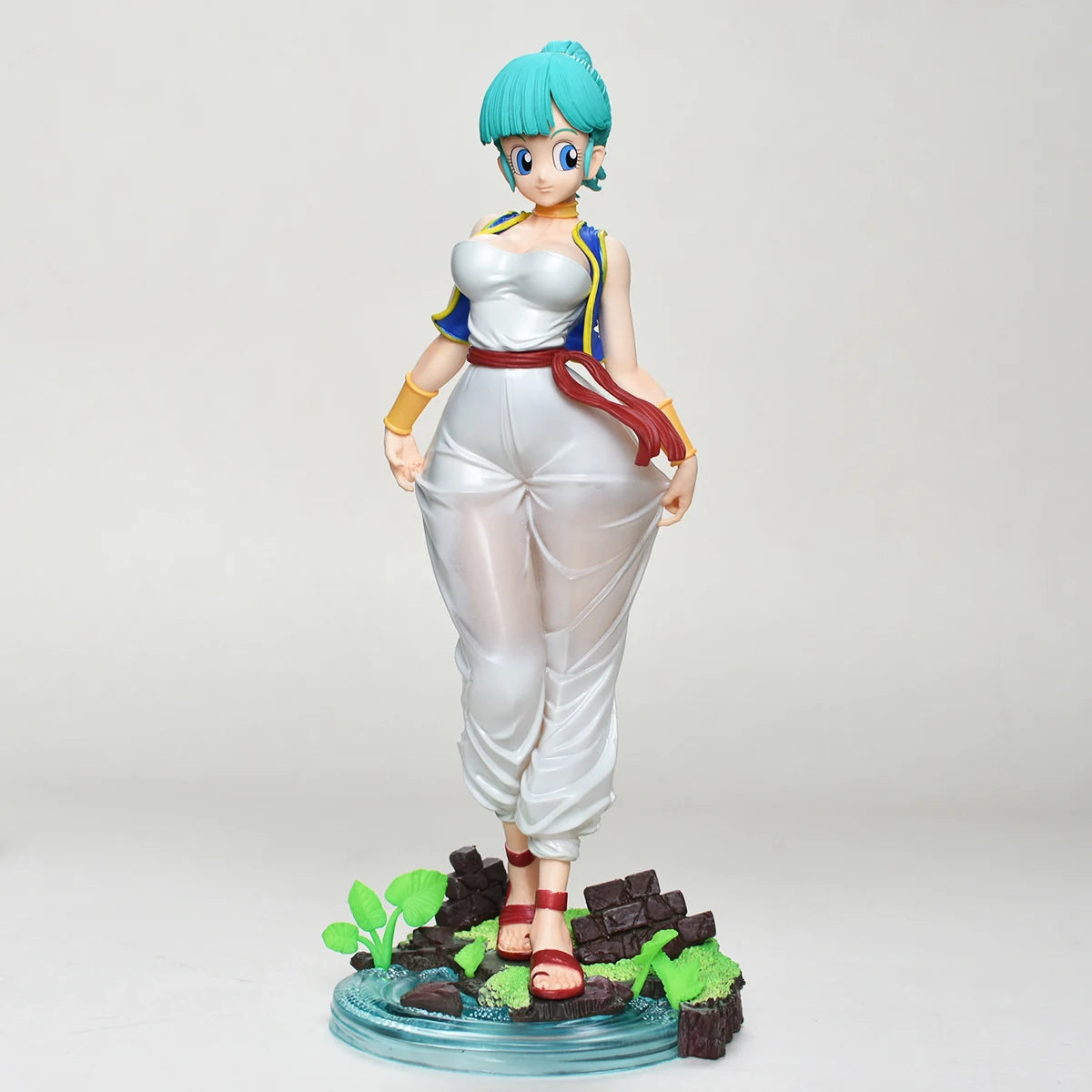 11.02in/28cm Anime Dragon Ball Z Figure Bulma Anime Figures PVC Action Figures Collection Model Toys For Christmas Gifts