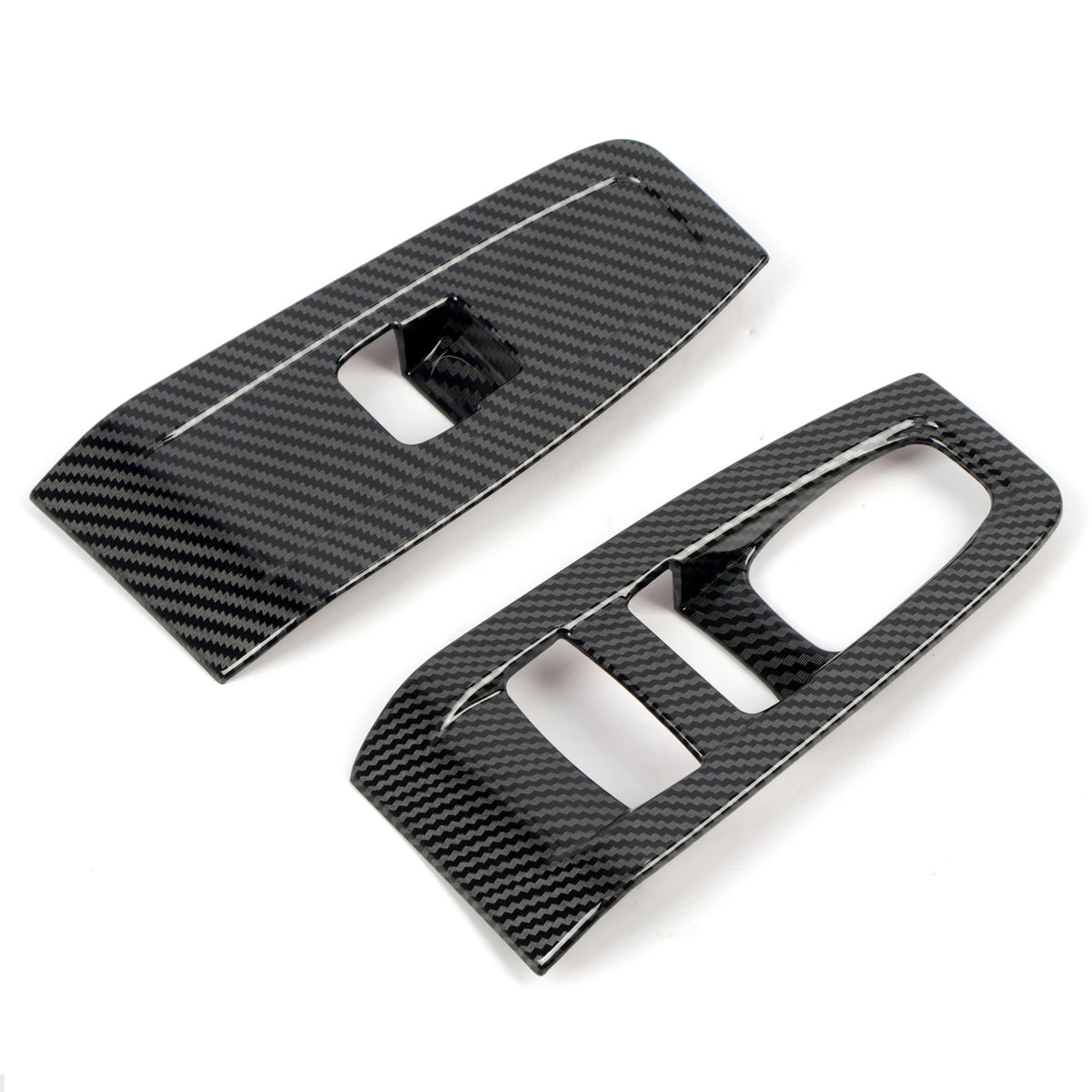 Car Accessories For Toyota GR86 / Subaru BRZ 2022 2023 ABS Carbon Fiber Style Interior Window Switch Panel Cover Trim 2pcs