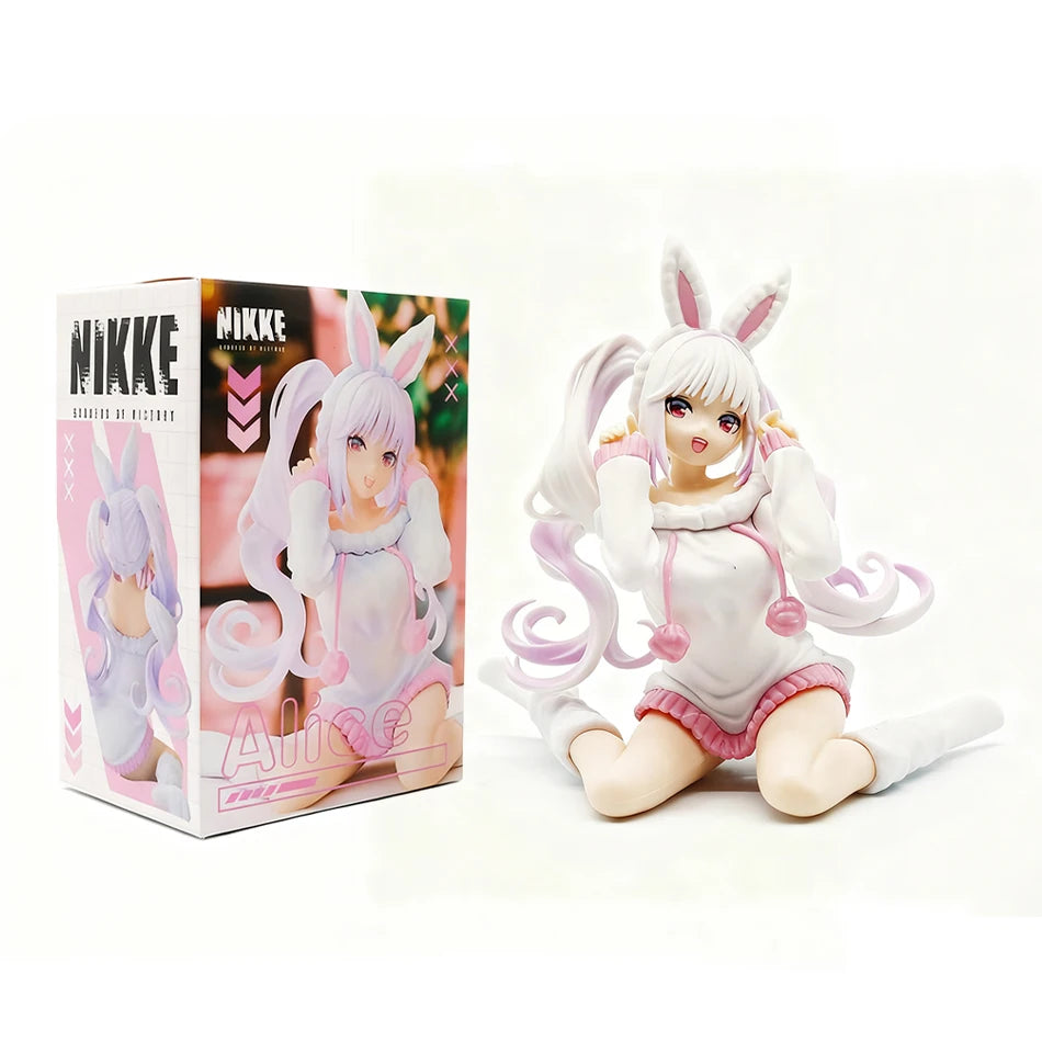 New Unique Cat Ear Anime Girl Figurine, Exquisite Detailed Sculpture, Cute Desk Ornament, Perfect Gift for Anime Fans