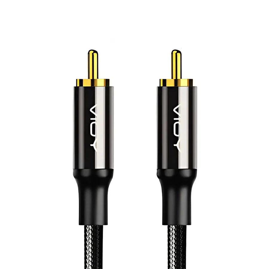 Subwoofer Cables Digital Coaxial Audio Cable HiFi 5.1 SPDIF RCA Male To Male Stereo Audio Cord for Home Theater HD TV Amp