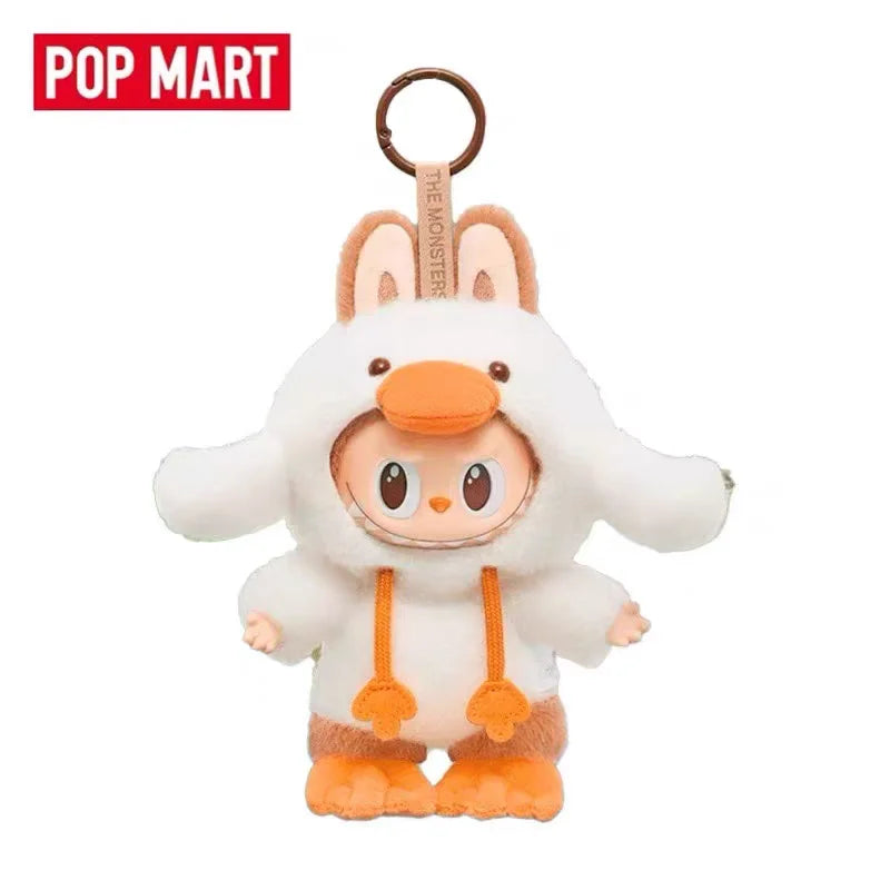 POPMART Original The Monster Labubu 38cm Mokoko Angel Crying Again Blind Box Doll Toys Original Labubu V1 V2 Toys Birthday Gifts