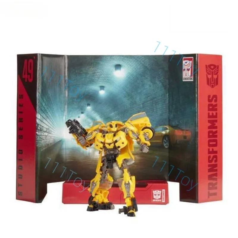 In Stock Hasbro Transformers Classic Toys Studio Series SS49 Deluxe Class Bumblebee Action Figure Robot Toy Collect Gift Hobbies