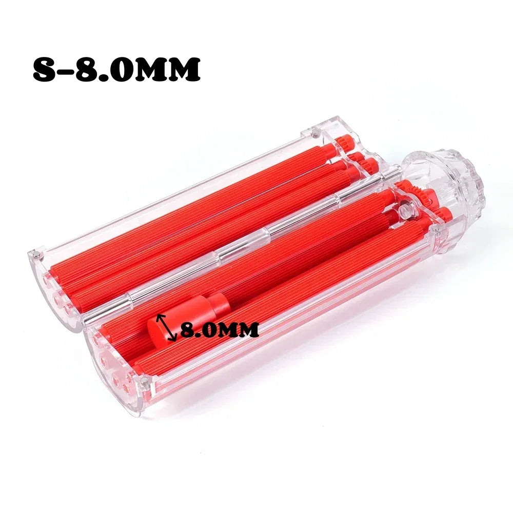 8mm 12.5mm caliber Cigarette Tobacco Herb Roller Cone Rolling Machine Manual Tobacco Filling Maker Household Smoking Accessories