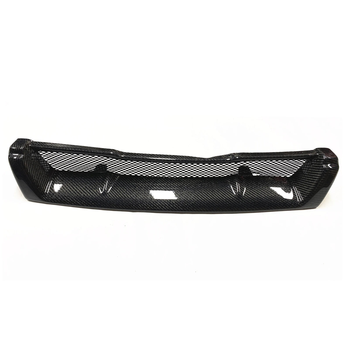GTR Style Front Grille Grill For Nissan Skyline R33 GTS GTS-T GTST 1994-1996 Fiberglass/Carbon Fiber Upper Bumper Hood Mesh Grid