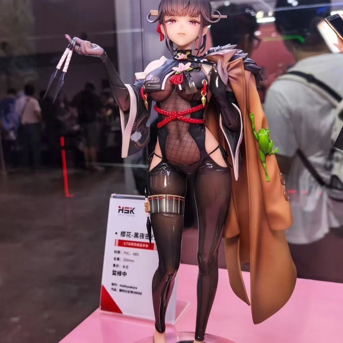 Goddess Of Victory NIKKE 30cm Sexy Movable PVC Figure Anime Statue Black Stockings Bikini Set Action Movable Favorite Model Toy