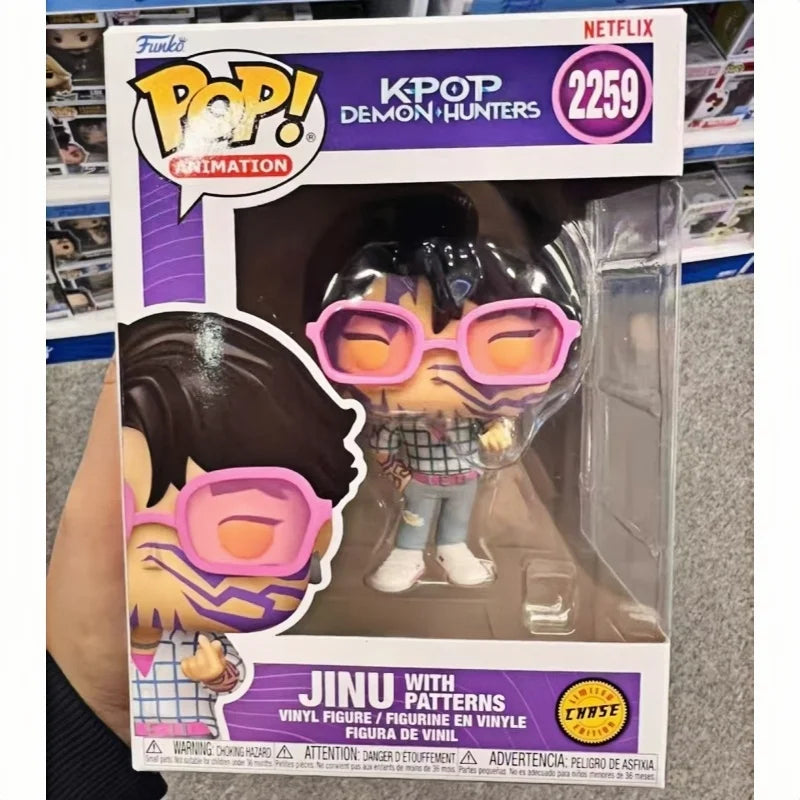 Funko Pop HUNTR/X K-POP Witch Hunter Squad Rumi Zoey Mirai Jinu Derpy&Sussie Ornament Desktop Decoration New Year Gift for Fans