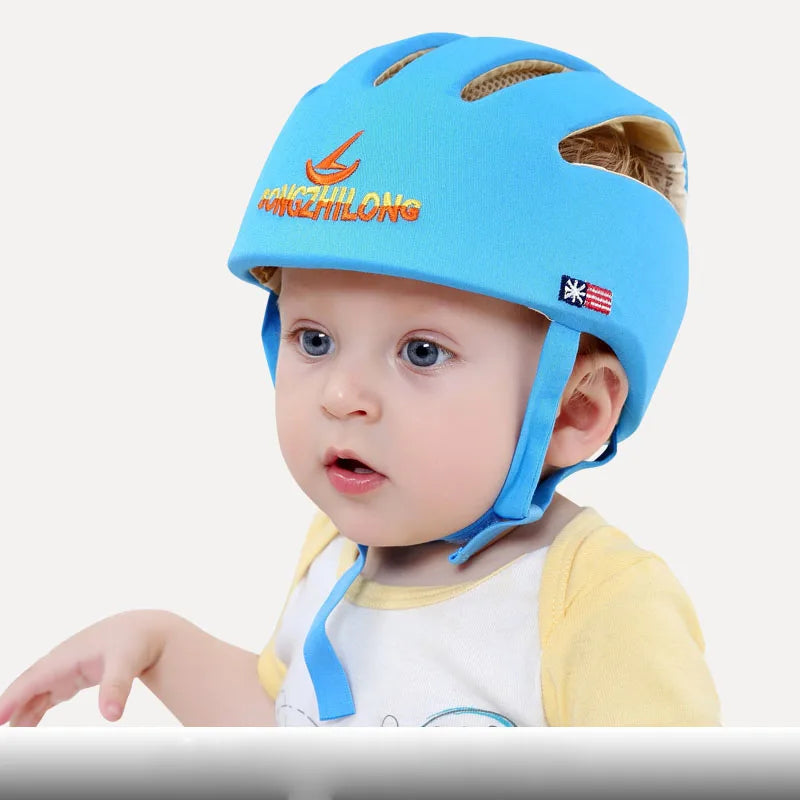 Baby Helmet Cap Newborn 6 18 Month Toddler Kids Adjustable Anti-impact Helmet Safety Baby Crawling Walking Head Protection Cap