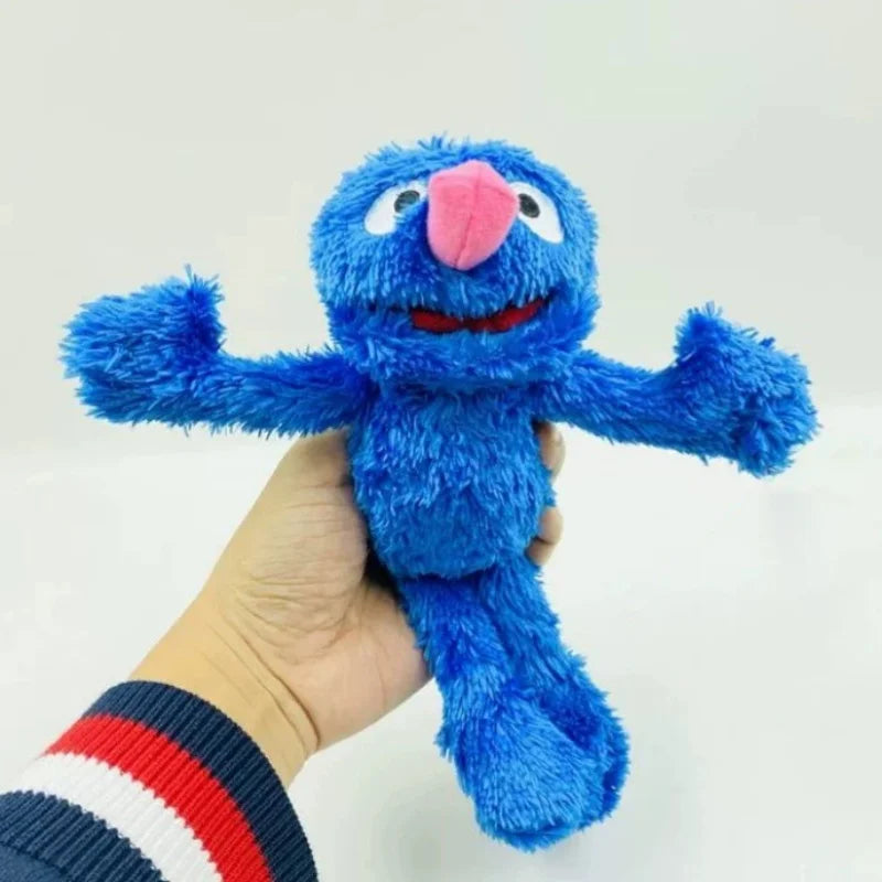 Sesame Street Plush Toys Elmo The Red and Blue Monsters Plush Dolls for Early Childhood Education Toys and Souvenirs for Kids