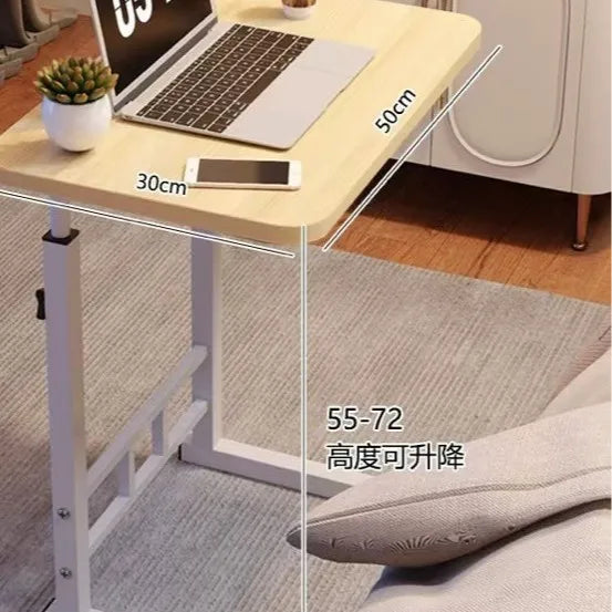 Adjustable Height Electric Standing Desk with Multi-Tier Storage Shelves Laptop Desk for Home Office Study Room Balcony