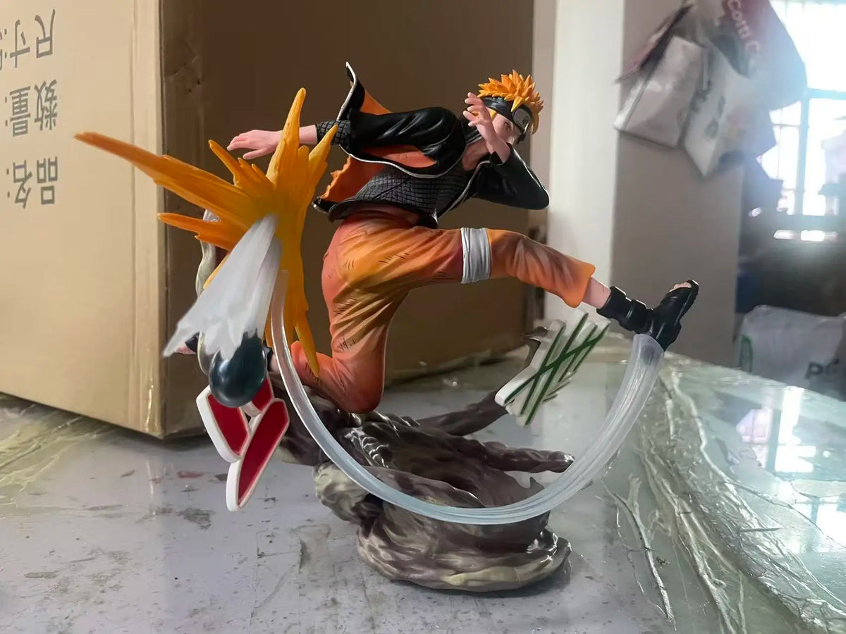 Naruto Uzumaki Save The Scene Fourth Great Ninja War Action Figure Anime Naruto Shippuden Statue Model Collection Gift
