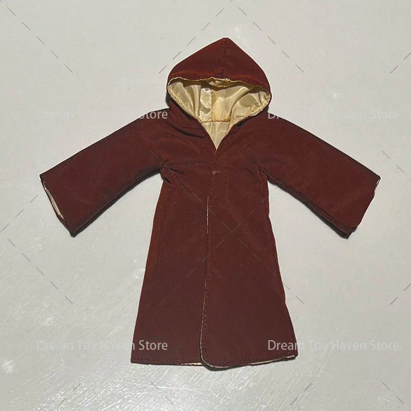 SHF 1/12 Scale Soldier Cloak Naruto Uzumaki Gown Sasuke Uchiha Jacket Ninja Martial Arts Uniform For 6Inch Action Figure Dolls