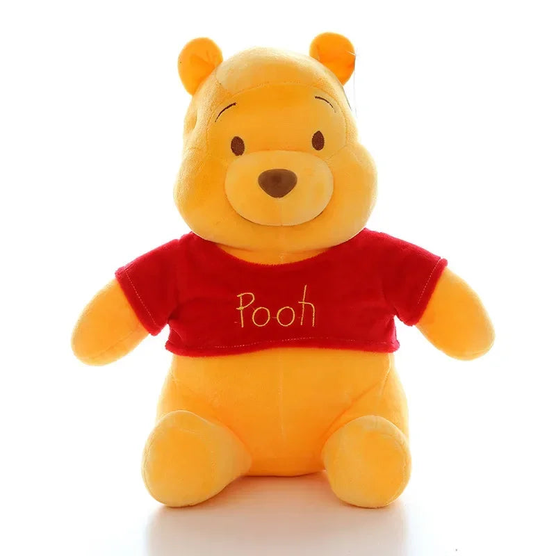 25-45cm Winnie The Pooh Plush Toys Soft Stuffed Kawaii Anime Elf Doll Cartoon Pooh Bear Plush Doll Birthday Gift for Boys