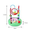 Montessori Wooden Kids Toys Wooden Circles Bead Wire Maze Roller Coaster Toys Educational Toys Wood Puzzles Maze For Children