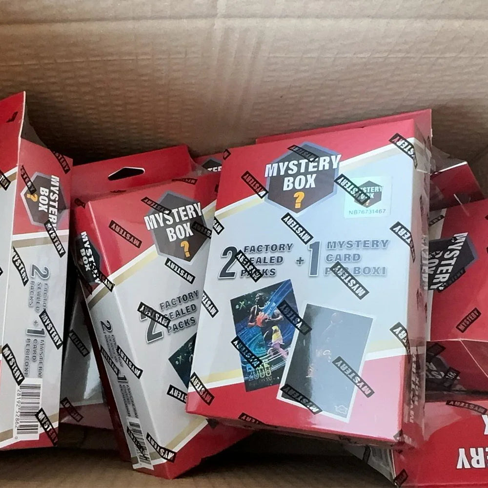 2024 Panini star card mystery box NBA Two packs original cards A brick card Doncic Kyrie Irving James Curry Bryant Collectible