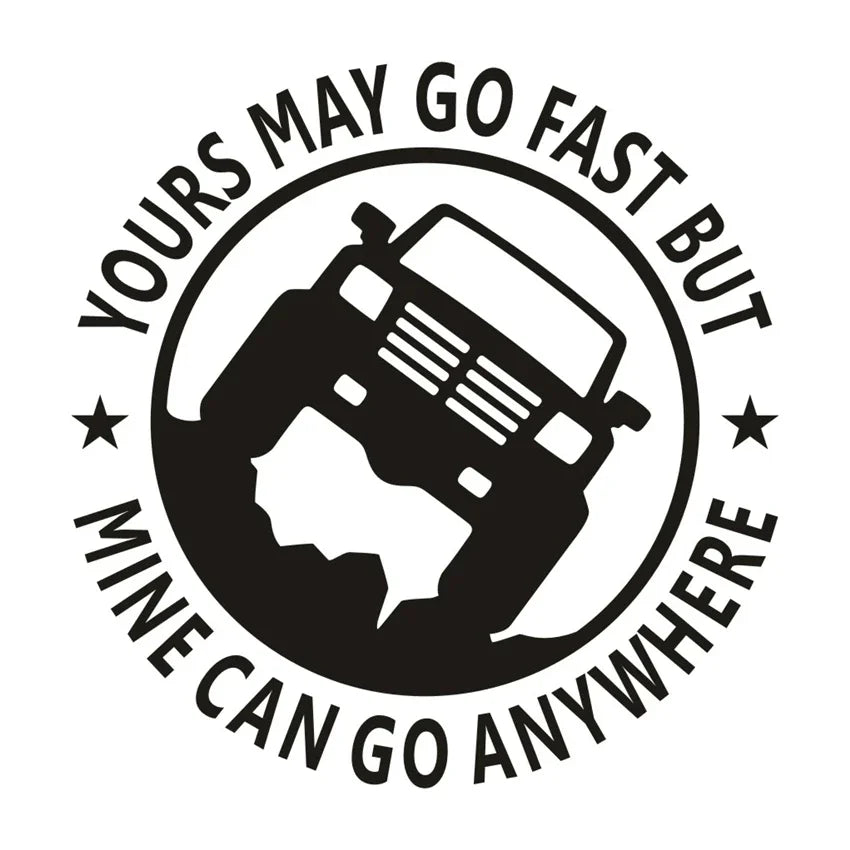 Funny Trunk SUV Pickup 4X4 OFF ROAD 4WD Car Sticker Automobiles Exterior Accessories Vinyl Decal for Jeep Nissan Ford Toyota Vw