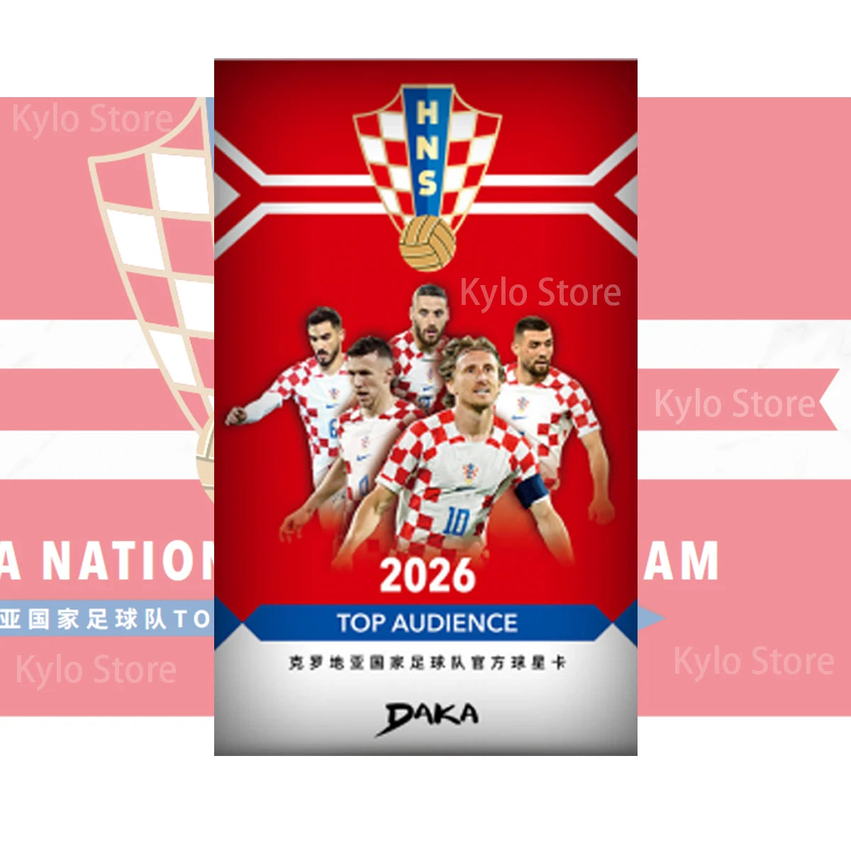 New Daka 2025 Trading Cards Top Audience Machester Cuty Juventus Ac Milan Internazionale Milano Football Star Official Box Gift