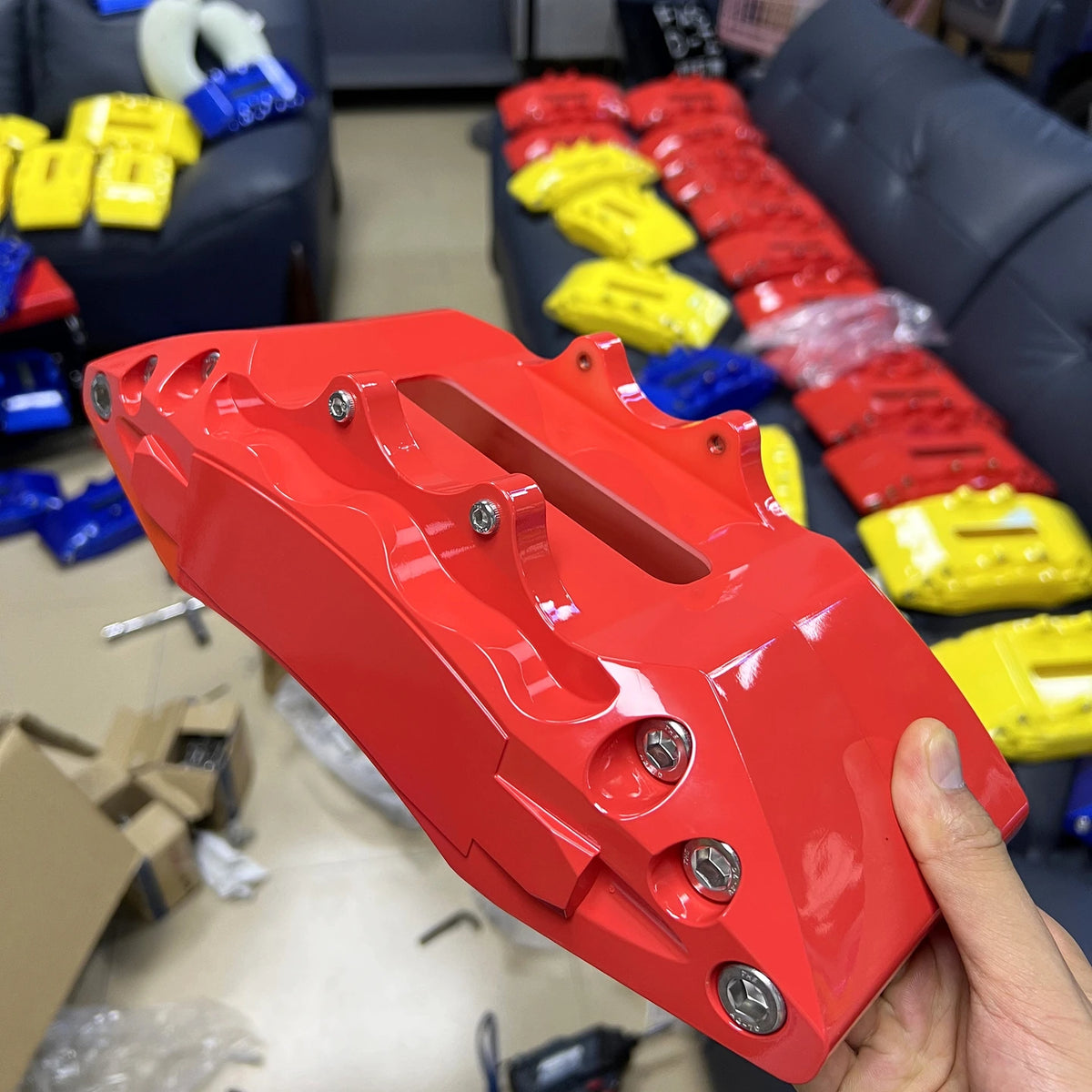 Night Kids Automotive Culture Merchandise - Brake Caliper Style Tissue Box, A Must-Have for Auto Enthusiasts