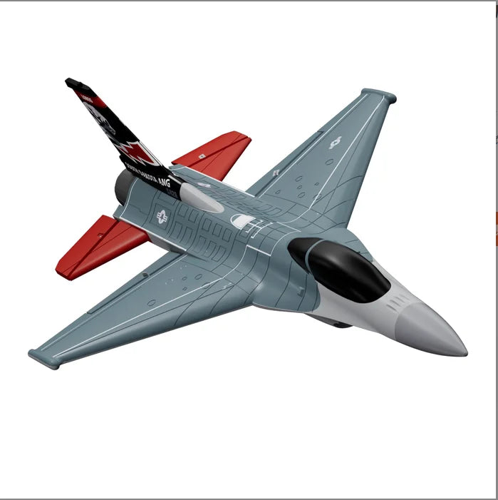 VOLANTEXRC F16 Falco RC Plane One Key Aerobatic RTF Fighter With Xpilot Stabilization 2.4G 4CH RTF Glider Brushless Motor