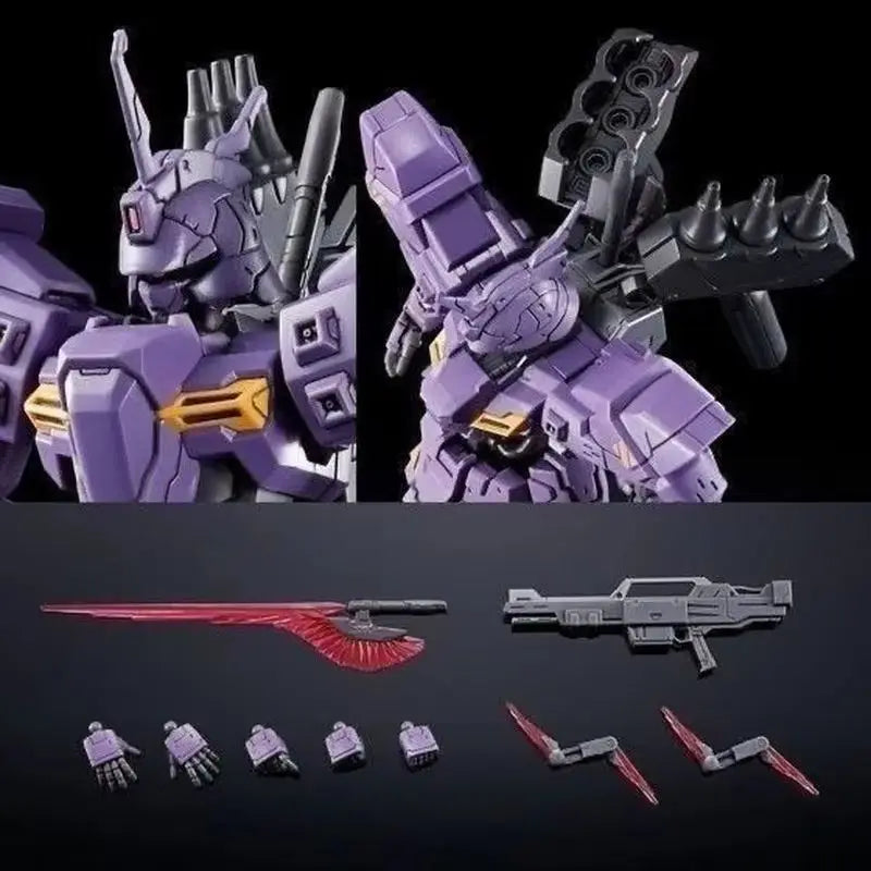 Hg 1/144 Star Varguil Ams-123x Assembly Model Kit Action Figure Plastic Model Desktop Ornament Surprise Gift Collection