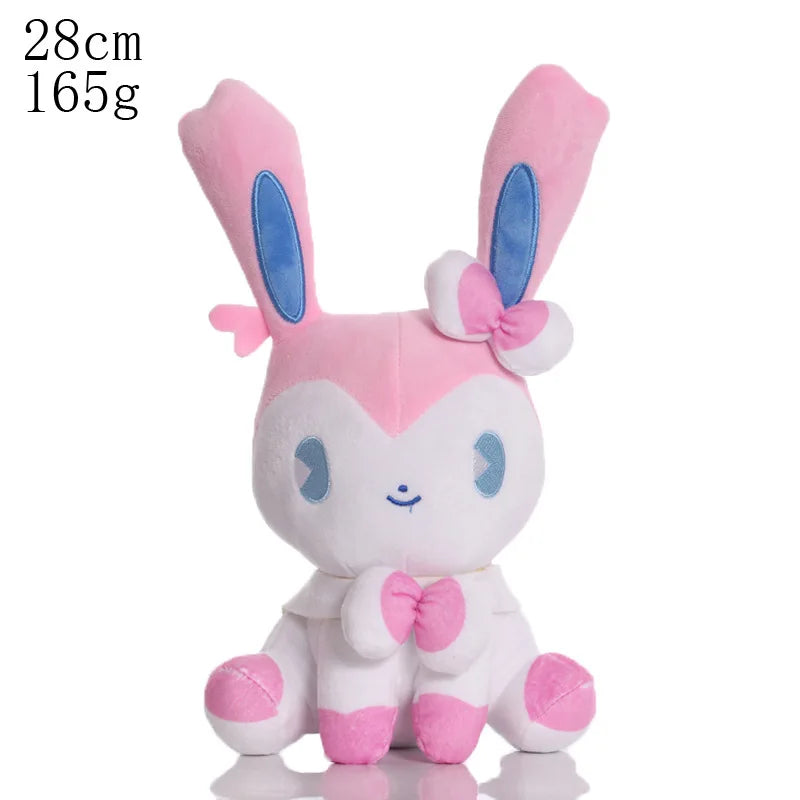 Pokemon Sylveon Plush Doll - Soft Touch Skin-Friendly Stuffed Toy, Safe Gift for Kids and Pokemon Fans