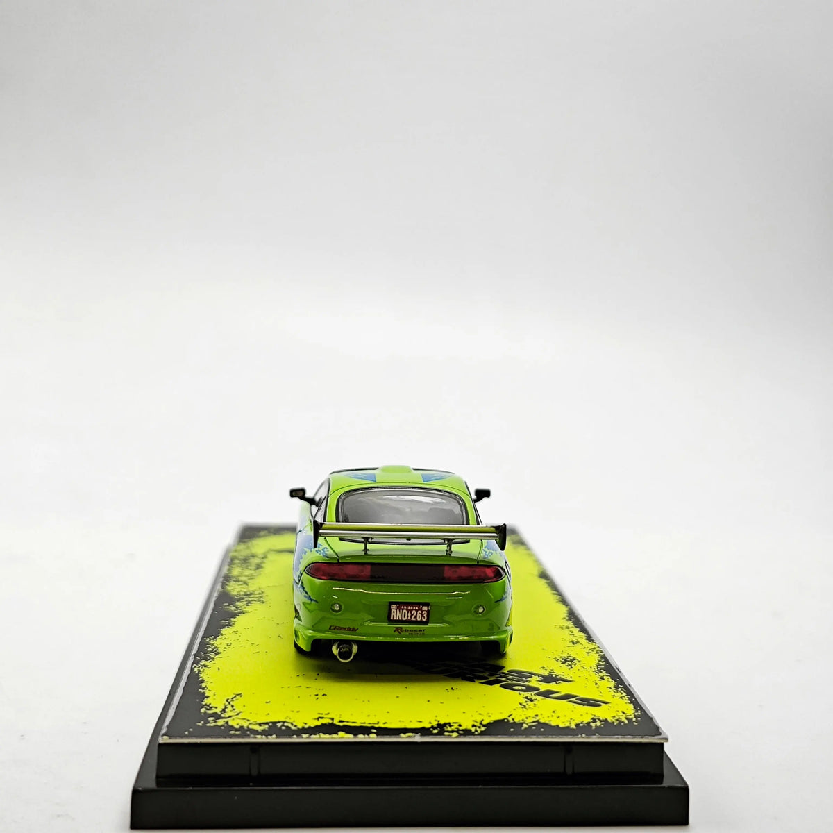 Transcend Model 1:64 Mitsubishi Eclipse Paul Walker Brians Ride Alloy Diecast Model Car Collectible Gift