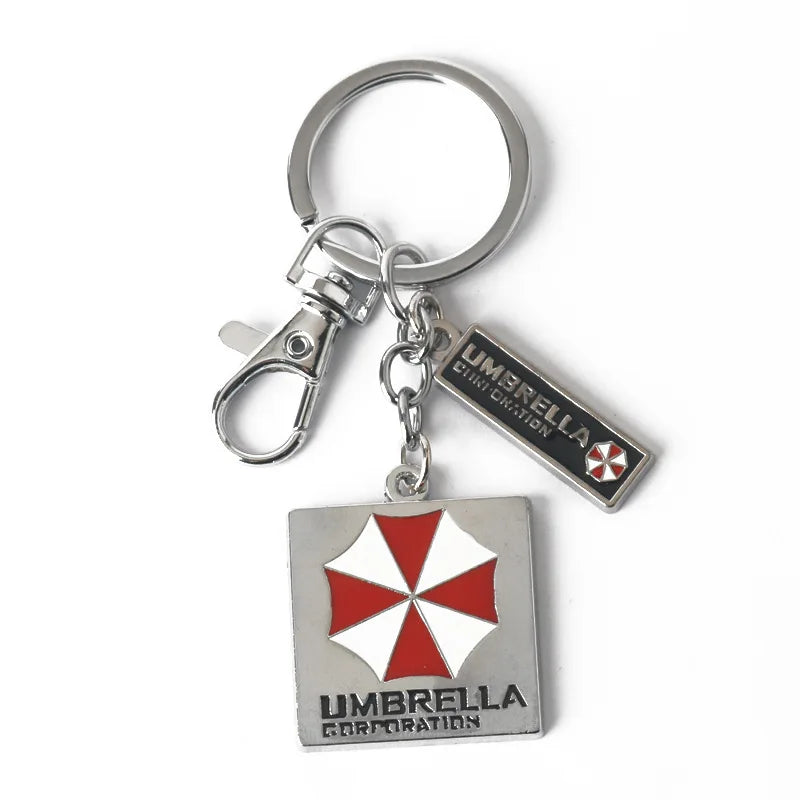 Resident Evil Metal Keychain Necklace Series STARS Badge Pendant 2026 Umbrella Corporation Cosplay Accessory Gift Collectible
