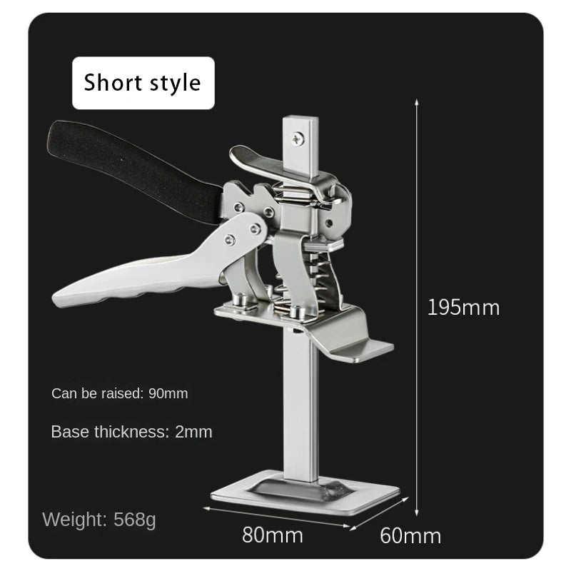 Multifunctional Lifting Tool Labor-saving Lifter Jack Elevator Tool Tile Height Adjuster Hand Lifting Tool Door Panel Furniture