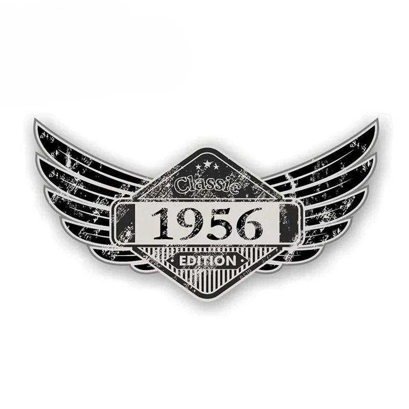 Custom Rusty Patina Aged Vinyl Sticker EARLFAMILY Vintage Car Decal for Window Bumper