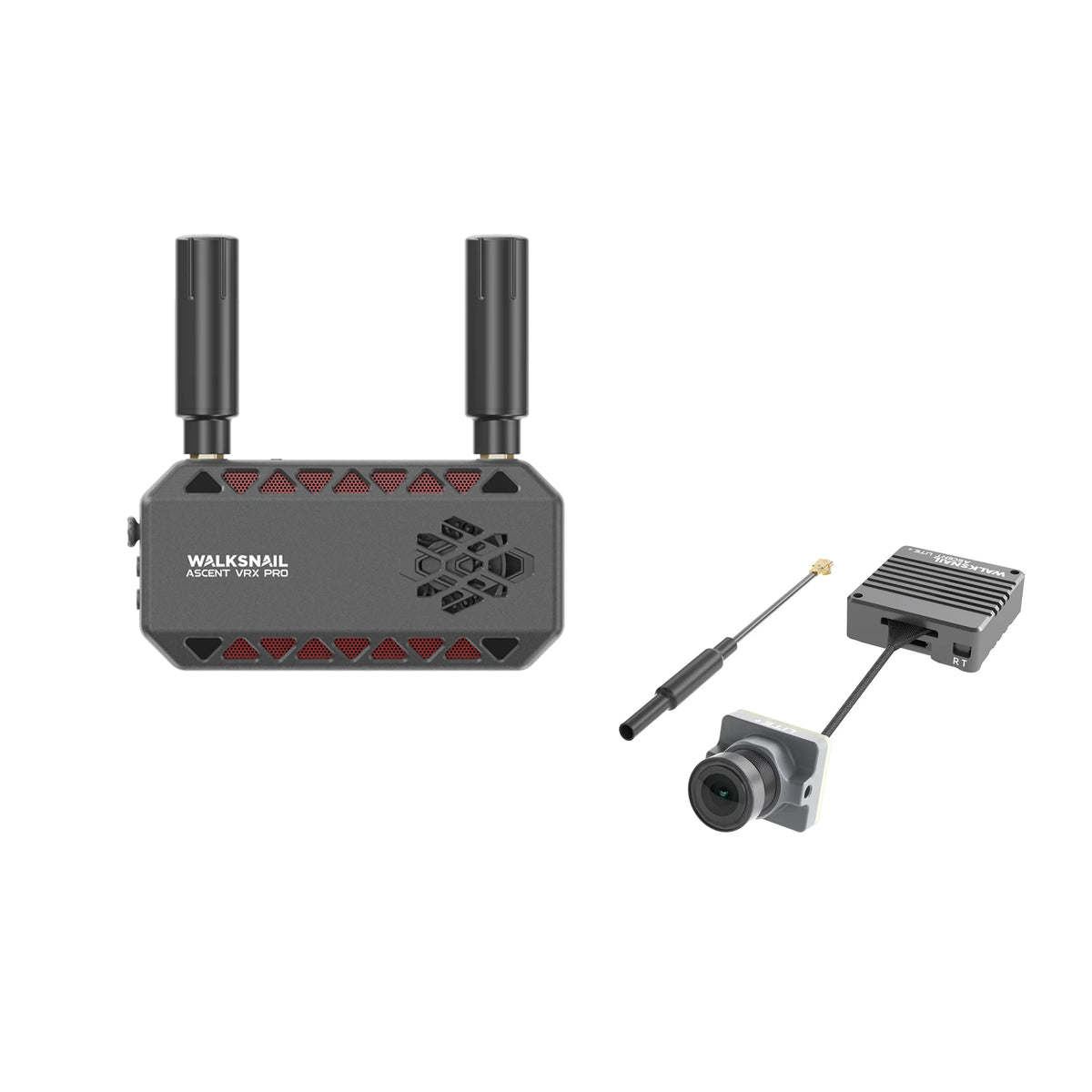 Walksnail Ascent VRX Pro Receiver Supports All FPV Goggles and Displays with HDMI Input Can Be Used with Ascent Lite+ VTX