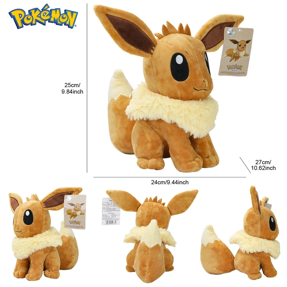 Eevee Plush Toys Stuffed Animal Game for Collectible Gift Soft Plushies Cartoon Character