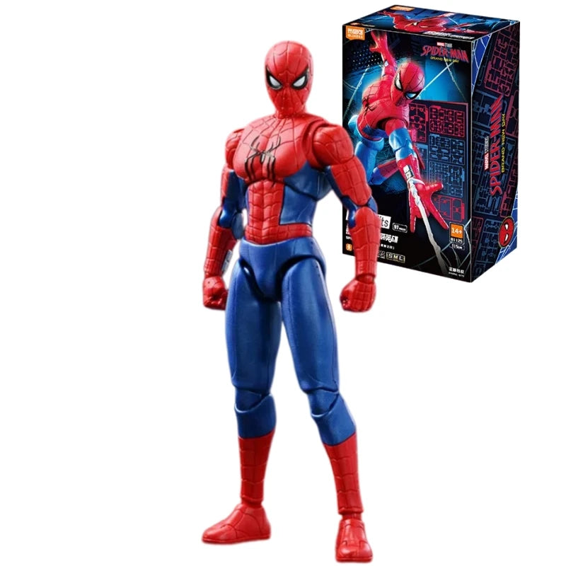BLOKEES Marvel Building Blocks Champion Class Toy Spider-Man Rocket Raccoon Marc Spector Venom Assembly Model Ornament Gift