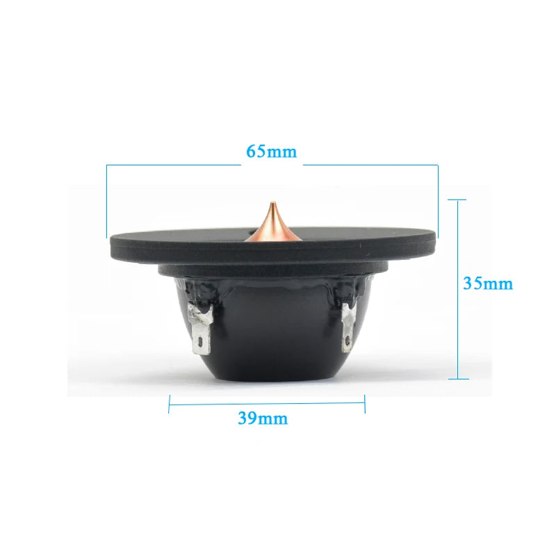AIYIMA 2Pcs 2 Inch Tweeter Speaker 4 Ohm 6 Ohm 40W HIFI Silk Dome Treble Fever Audio Loudspeaker For DIY Car Modification