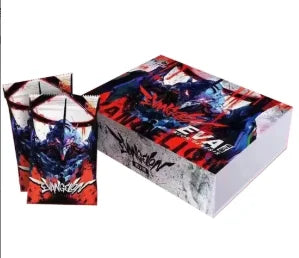 Neon Genesis Evangelion Anime Trading Cards Booster Box Collection, EVA-01 Rei Asuka Rare Foil Collectible Cards, TCG CCG