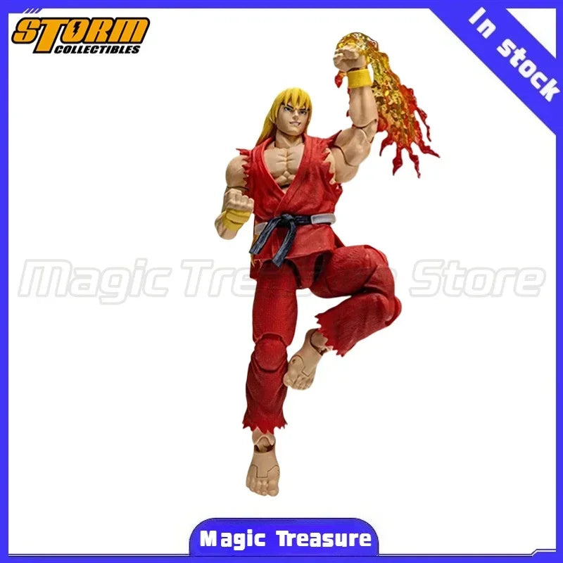 【MT】Storm Collectibles Street Fighter Alpha 3 Ken Masters 1/12 Anime Figures