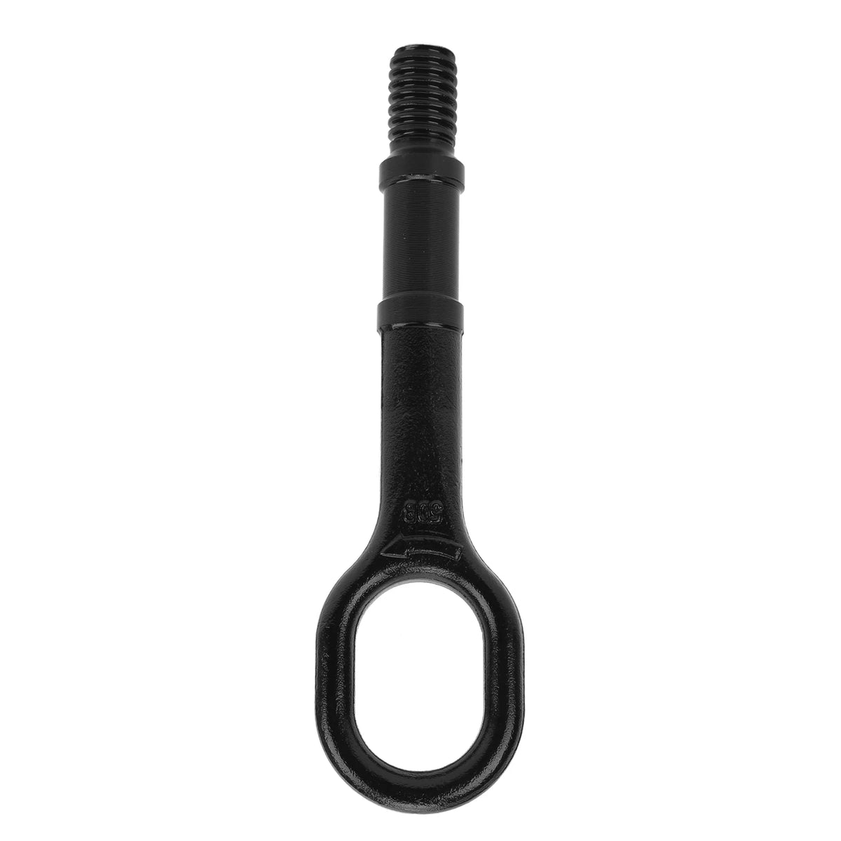 Black Car Tow Hook 1T0 805 615 A Heavy Duty Towing Eye Hook Bumper Trailer Ring Replacement for R32 Rabbit Eos CC
