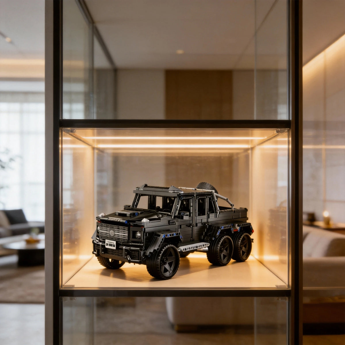 Chinese Building Blocks Product Mercedes Benz G65 6*6 Racing Assembled Toy Big G Off Road Sports Car 1900PCS Model Male