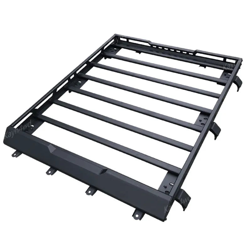 Off Road 4x4 Modification Accessories Aluminum Roof Rack Box Luggage Rack For 2019+ SUZUKI 3 Door Jimny JB64 JB74 LED Spotlights