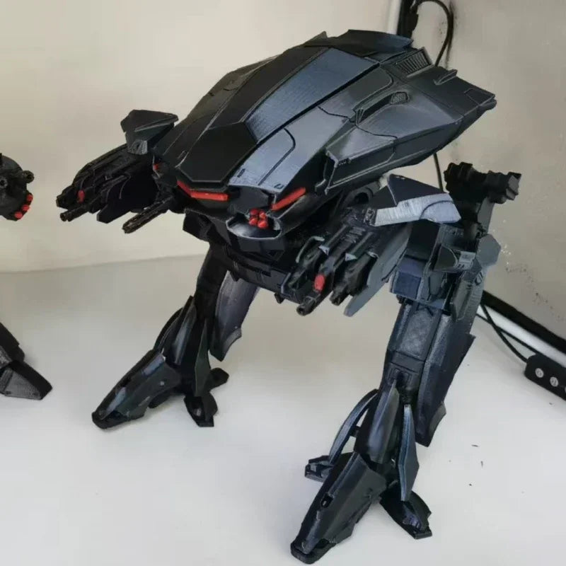 3D Printed ED-209 RoboCop DIY Articulated Model Collectible Toy fdm Ornament