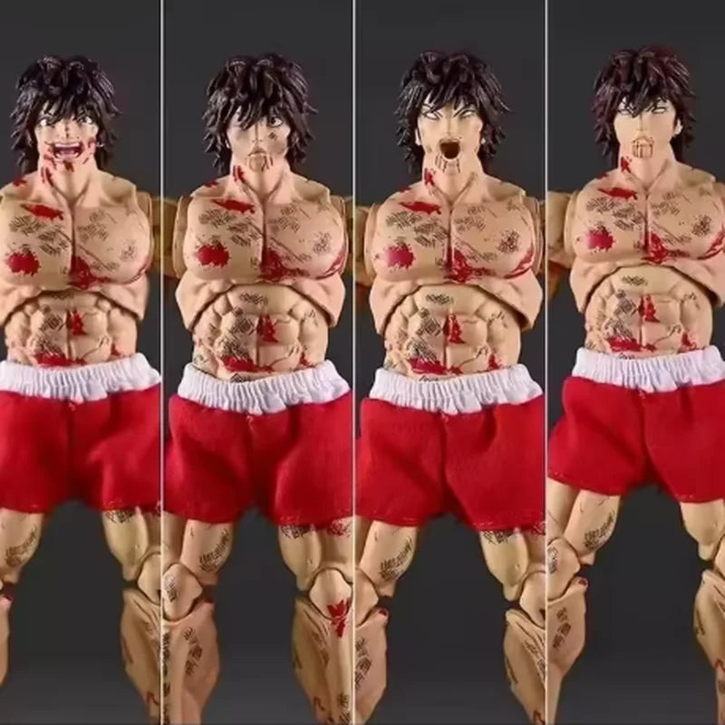 17cm 1/12 Son Of Ogre Baki Hanma Baki Venue Exclusive Version Action Figures Desktop Ornament Doll Boy Toy Gift Collectible