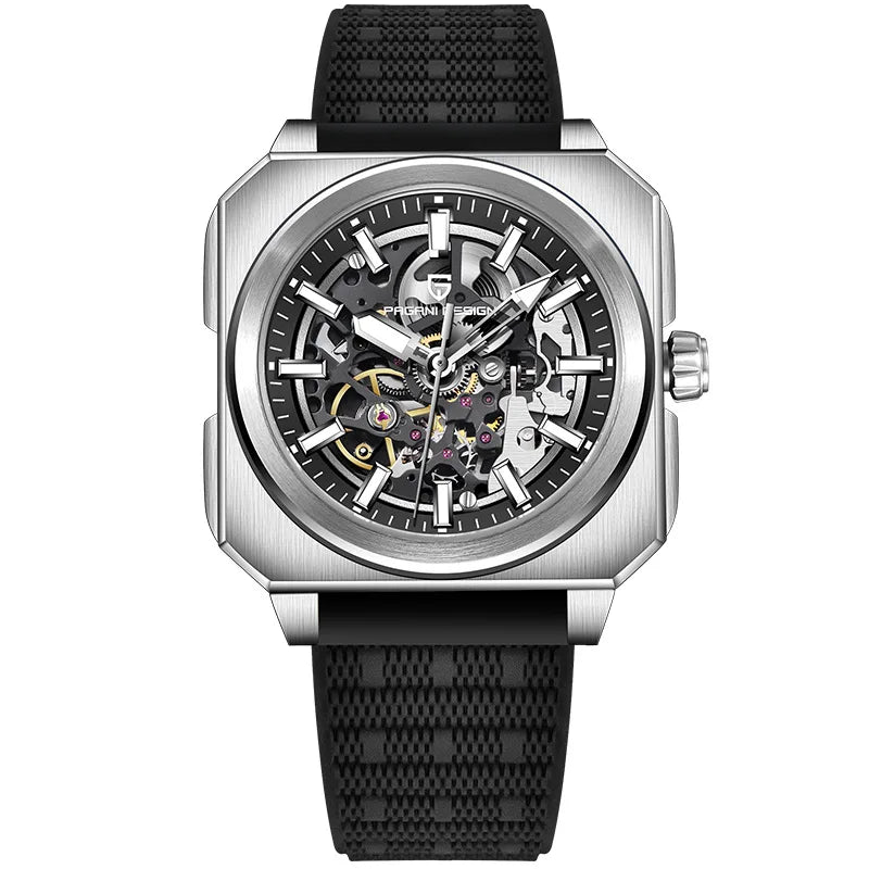 PAGANI DESIGN Top Brand 1791 Hollow Mechanical Men Watch Classic Luxury Men Waterproof Automatic Watches for Man Pagani Design