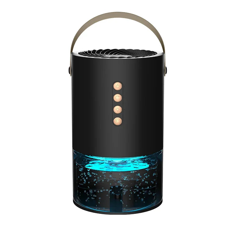 TINSOL 1300ml Smart Negative Ion Dehumidifier, Eliminates Humidity, Mold, and Moisture, Energy-Saving Timer, Air Dryer