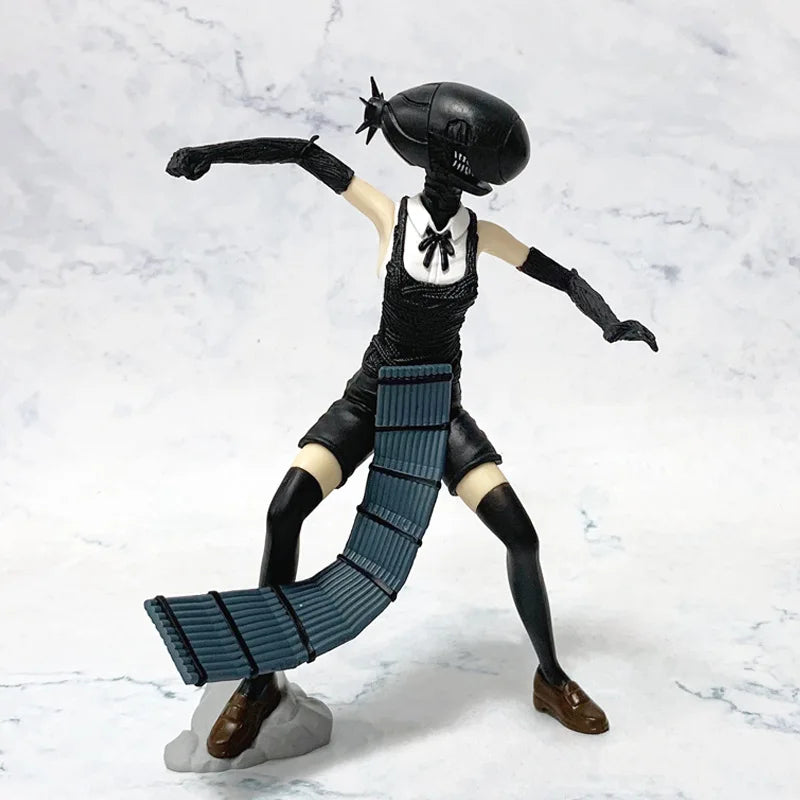 Chainsaw Man Power Bunny Girl Anime Figure Makima Action Figure Hayakawa Aki/Higashiyama Kobeni/Denji/Reze Figure Model Doll Toy