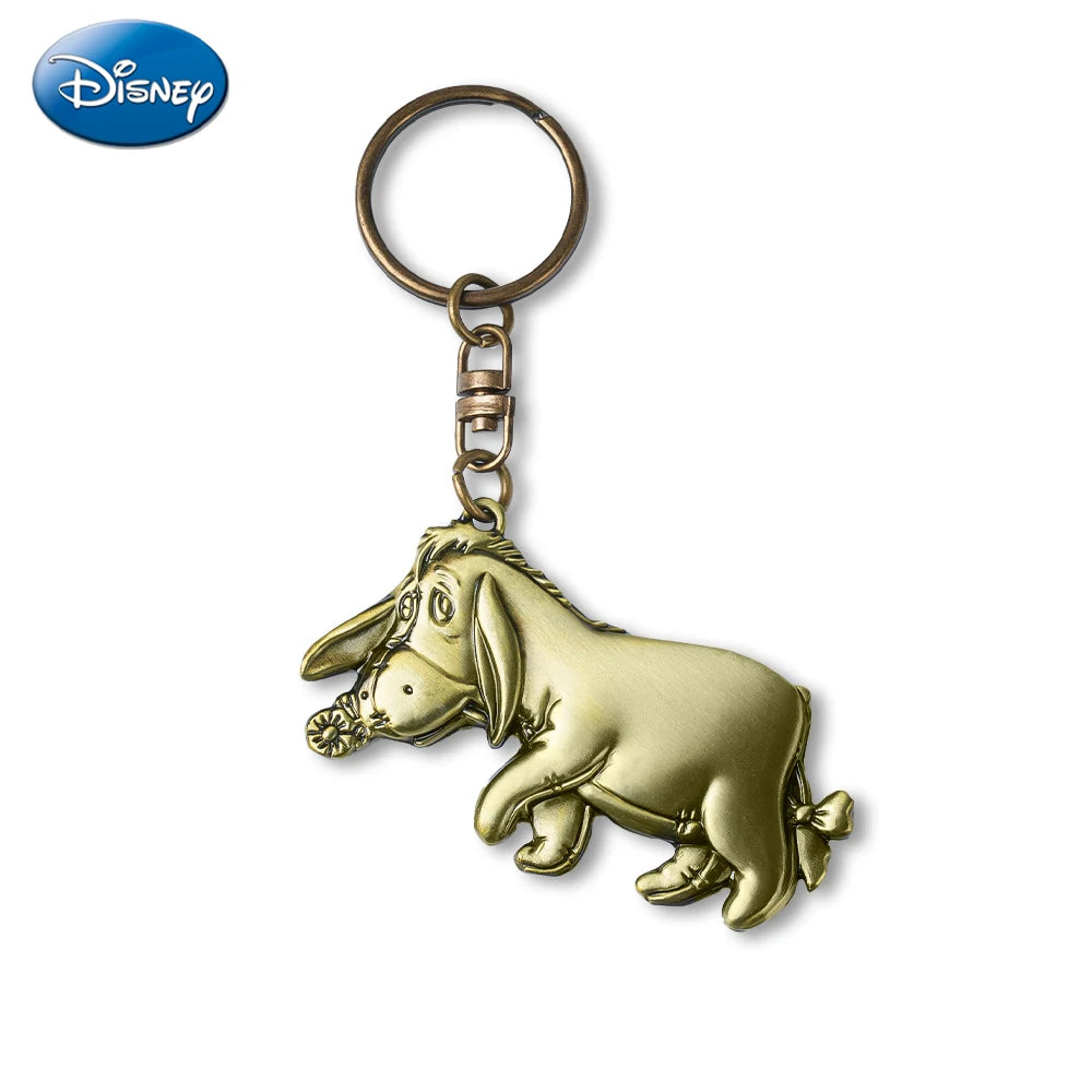 Winnie The Pooh Eeyore Officially Licensed 3D Figurine Bag Clip Charms Keychain Disney Collectible Gift 1Pc